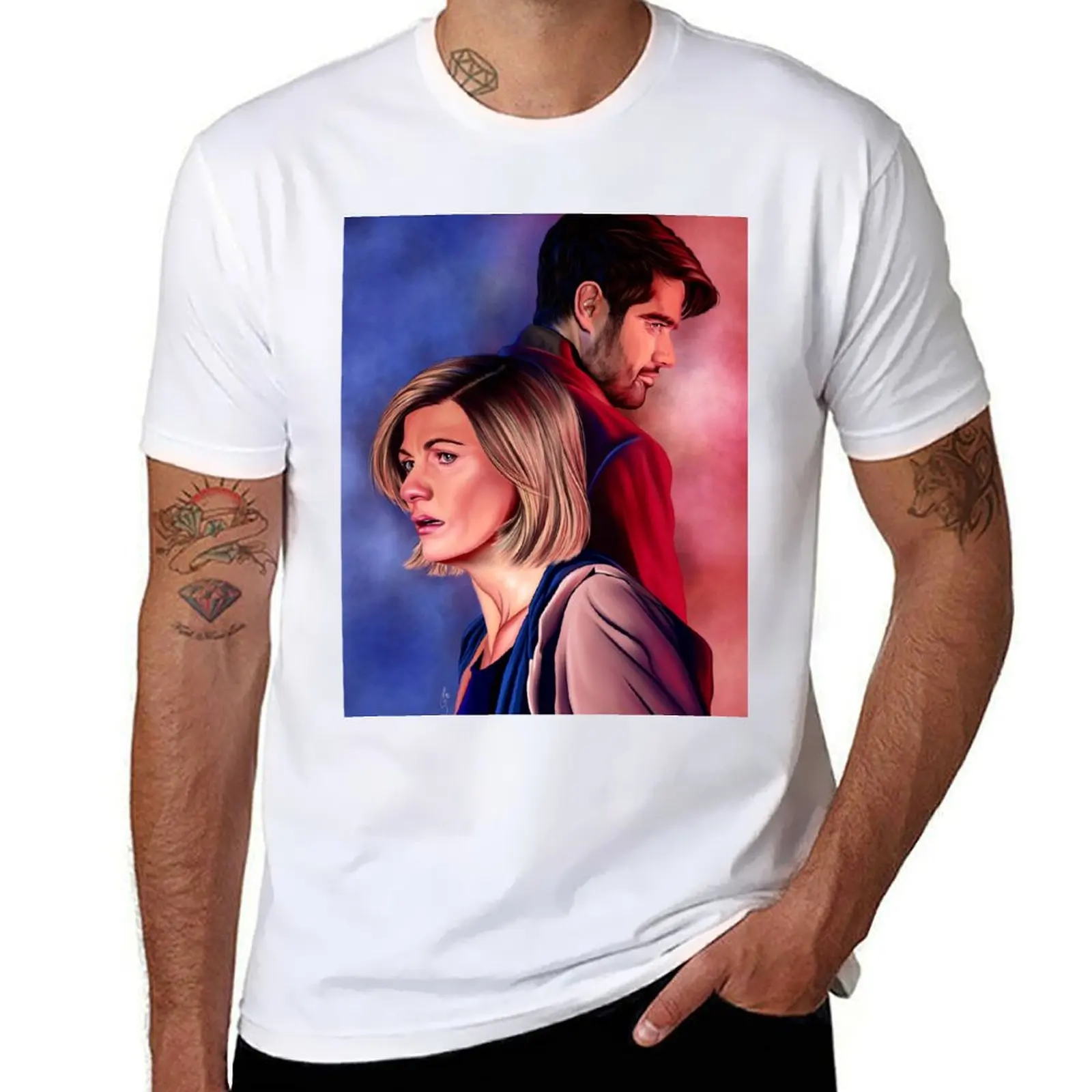 

Two sides of a coin T-Shirt cotton tshirt 100% man t shirts for men casual T-Shirt