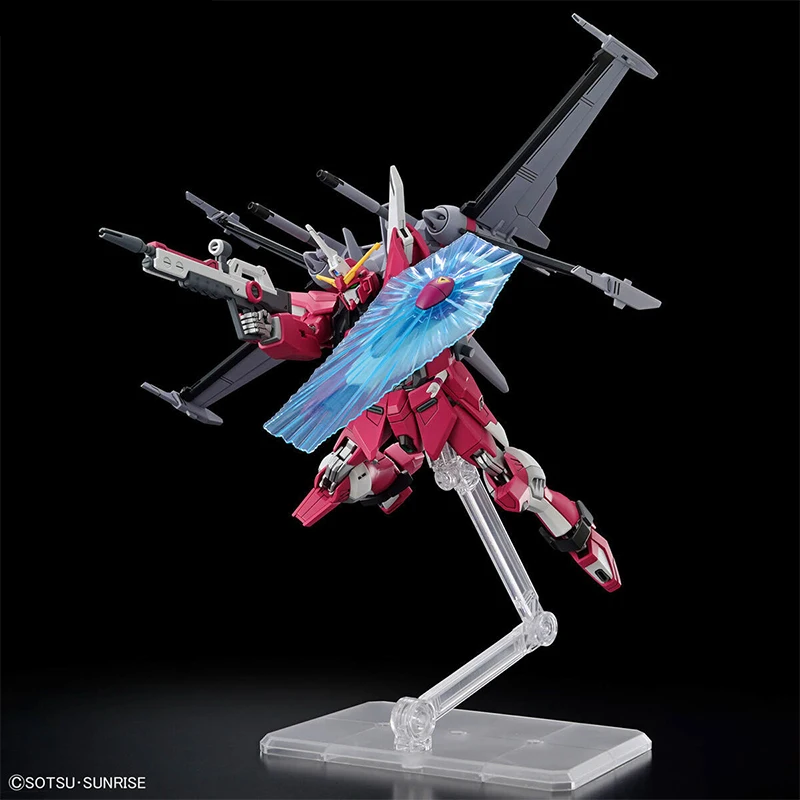 Oryginalny Gundam HGCE Seed Freedom Infinity Justice Type2 Bandai, Model do Składania, Ruchome Figurki Akcji Anime, Kolekcjonerskie Zabawki