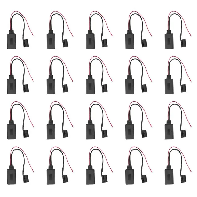 AU28-20X 12-Pin Car Wireless Bluetooth Module Music Adapter Stereo Auxiliary Receiver Aux Audio Cable For Ford For Focus