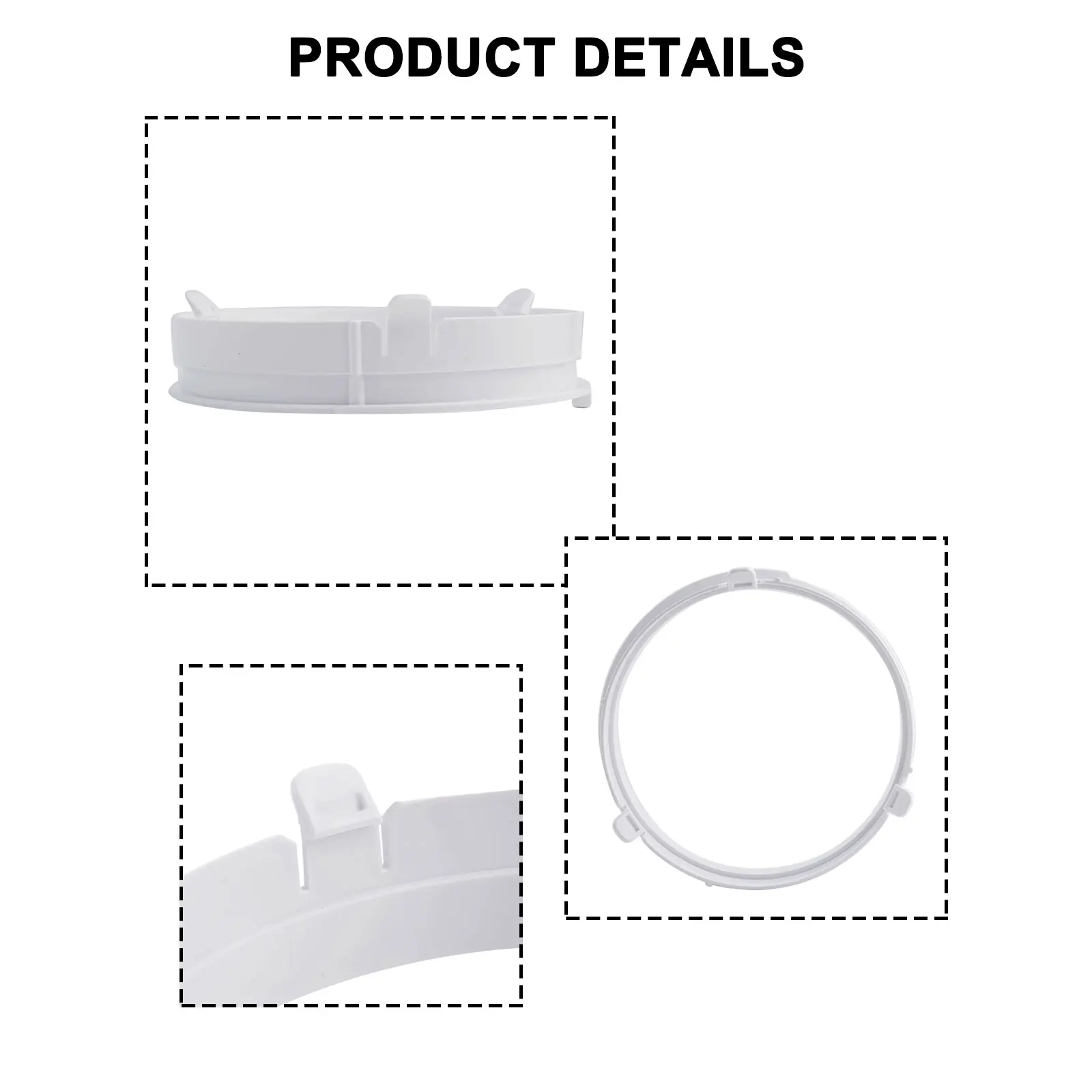 

Portable Air Conditioner Hose Connector For 1 5P For 15cm Baffle Connector Long Lasting Performance Easy Installation