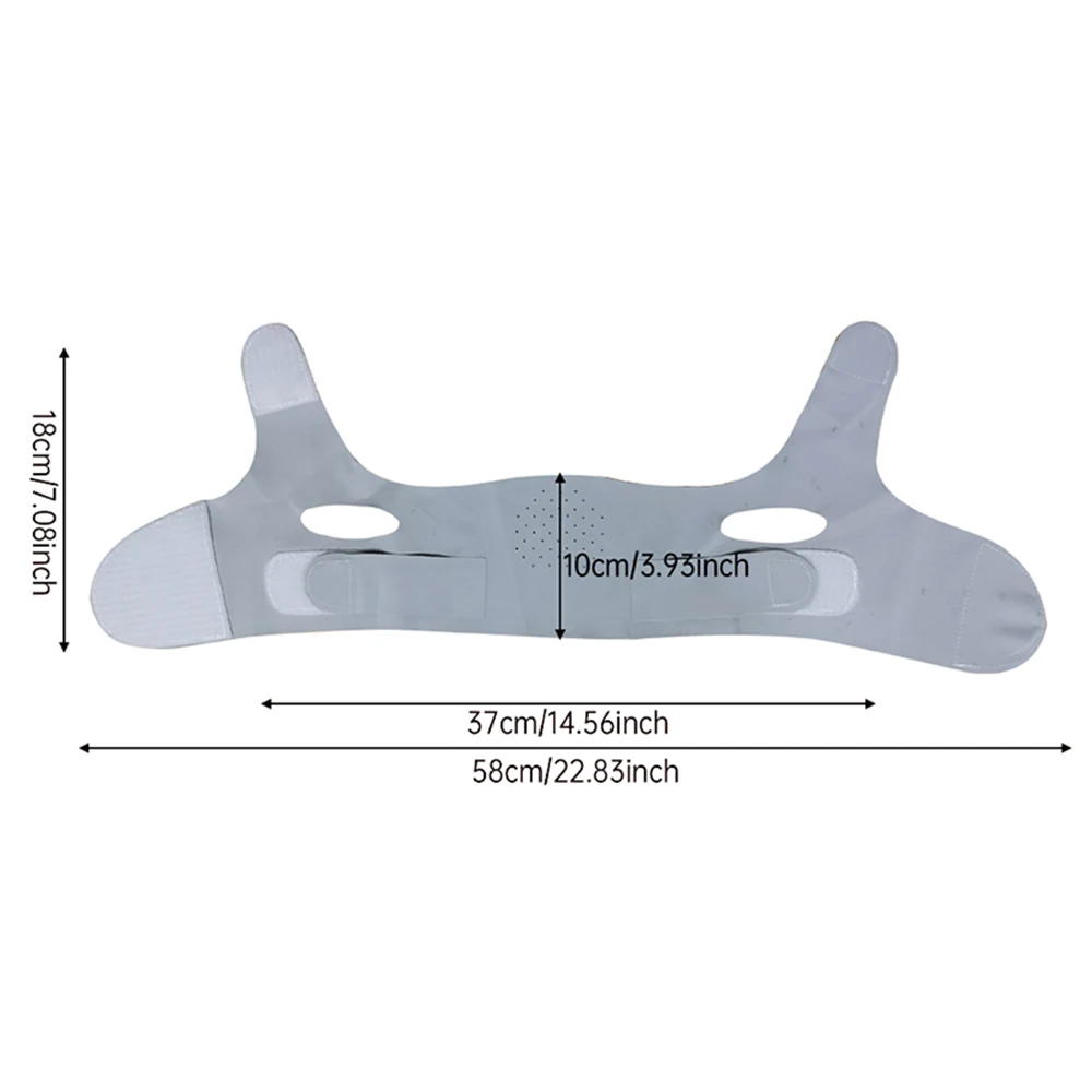 再利用可能な顔痩身包帯 V ラインフェイスシェイパーあご頬リフトアップベルトフェイシャルマッサージストラップフェイスリフティングスキンケアツール