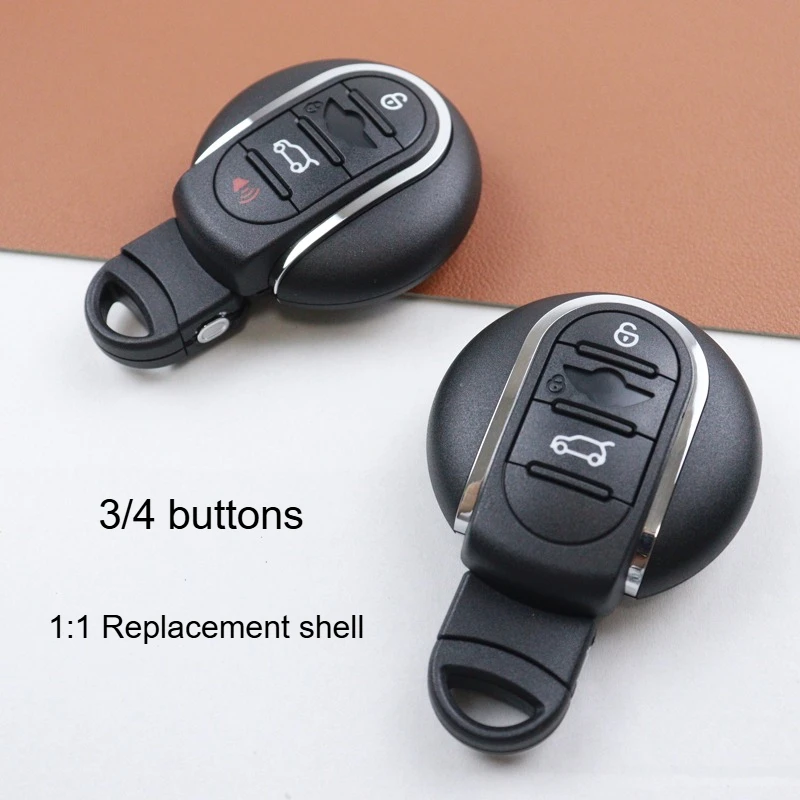 

3 4 Buttons for BMW Mini Cooper F54 F55 F56 F57 F60 2015 2016 2017 2018 Clubman F-series Car Key Housing Remote Case Shell