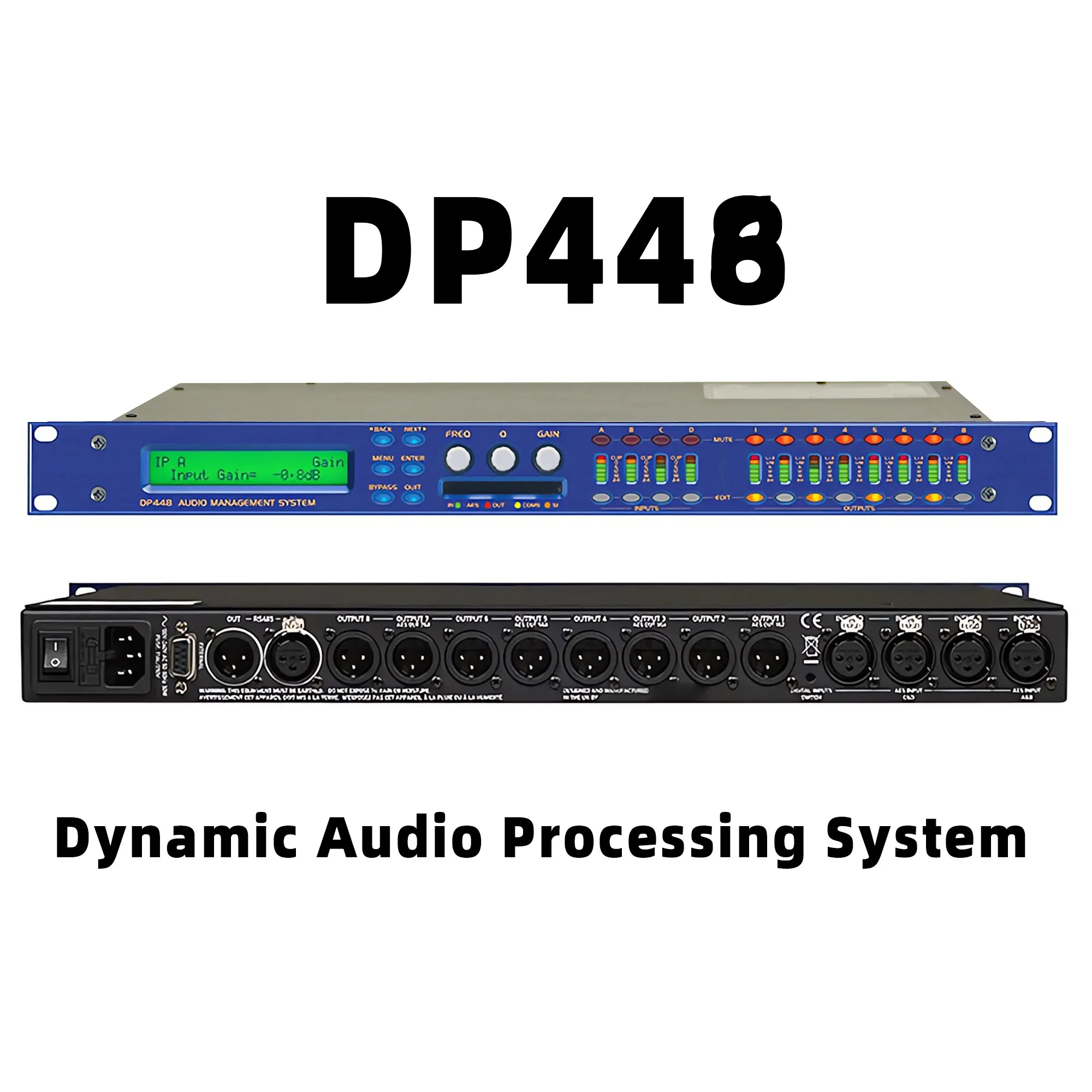 dp446 dp448 dP548 Professional Digital Audio Processor DSP Audio and Video Management System Digital Professional DJ Stage