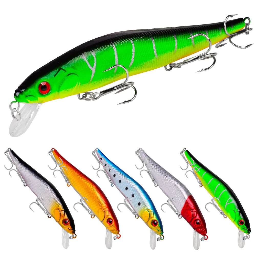 

KIDIFUNS 140mm 23g Suspended Minnow Fishing Lures Rolling Wobblers Artificial Hard Baits Jerk bait Winter Sea Fishing Lure