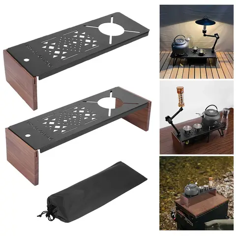 DIY SOTO 310/340 티타늄 합금 손잡이 점화기 티타늄 스토브 패널 및 St-310 티타늄 지지대 용 캠핑 스토브 액세서리