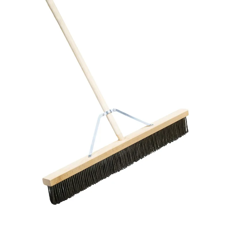 Stainless steel wire brush long handle outdoor cleaning brush decontamination scraping brush integrated