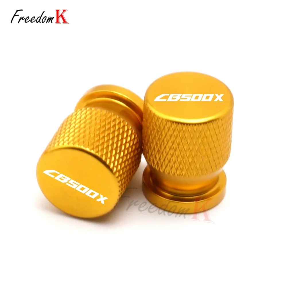 2PCS Motorcycle CNC Accessorie Wheel Tire Valve Stem Caps Airtight Cover For CB500X CB 500X 2013-2023 2019 2018 2017