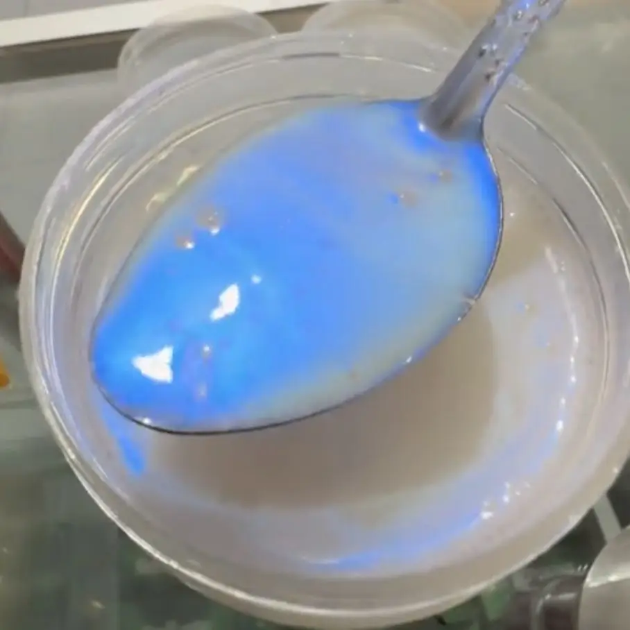 25g New Iridescent White Ghost Diamond Car Paint Pearl Pigment Powder  - Multi-Color Shifting Effect