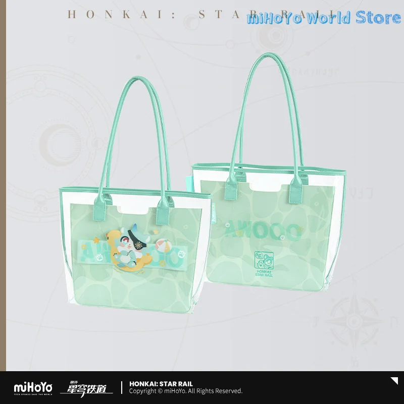 

Original miHoYo Tote Bag Honkai Star Rail Aowu Aowu Series Jelly Tote Bag Cosplay Doujin Shoulder Bag Birthday Gifts