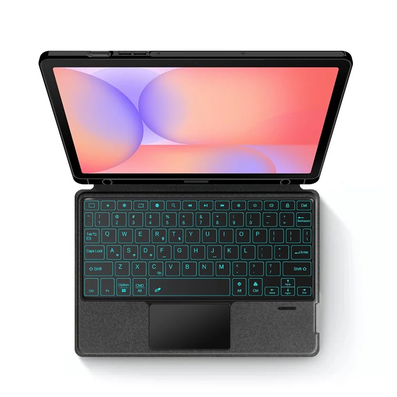 Magnetic Keyboard Case for Samsung Galaxy Tab S10 Lite SM-X400 Backlit Touchpad Keyboard for Galaxy Tab S10 Lite 10.9'' Cover