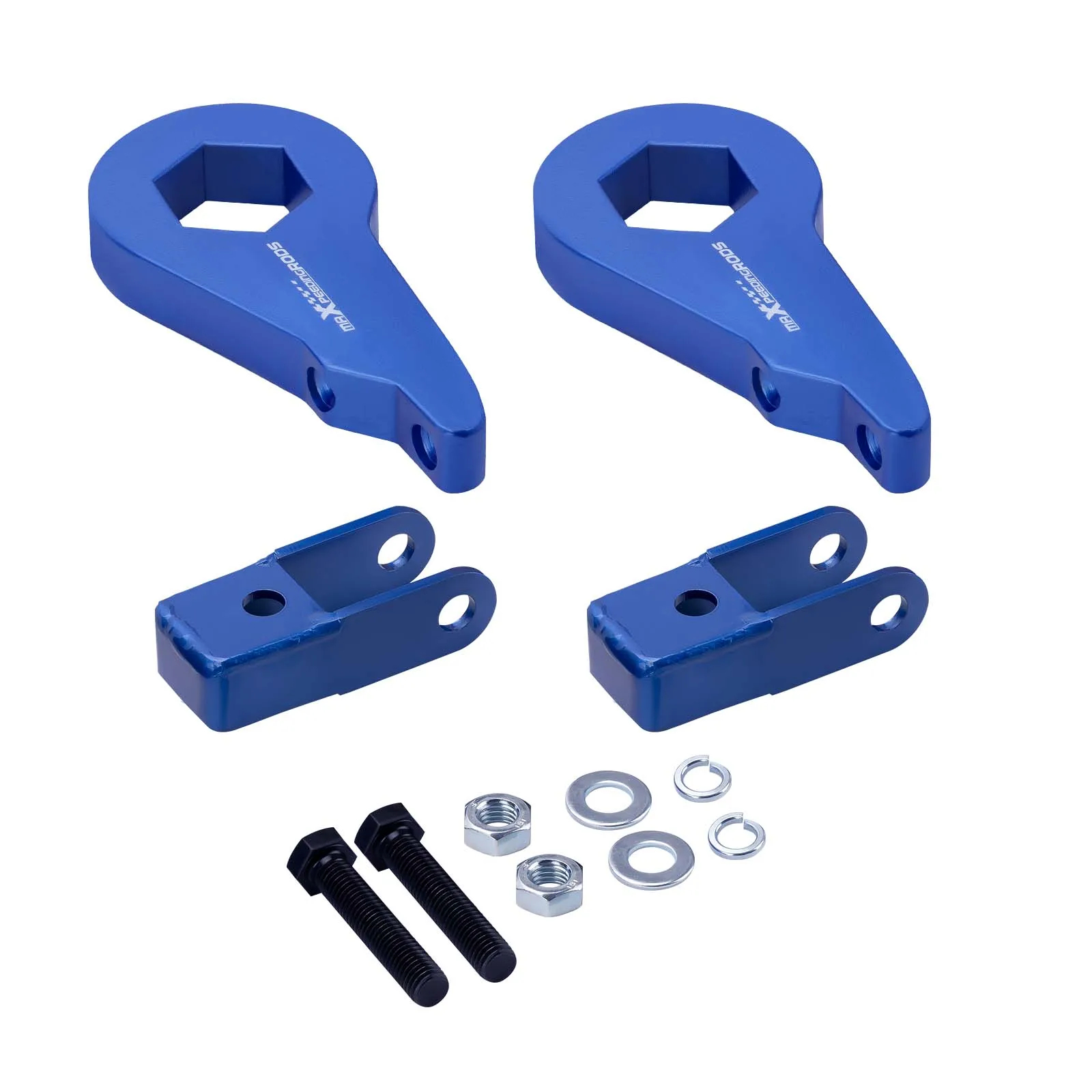 

MaXpeedingrods 1"-3" Leveling Kit Forged Torsion Keys Shock Extender for GMC Sierra Chevrolet Tahoe Cadillac 2WD 4WD1999-06