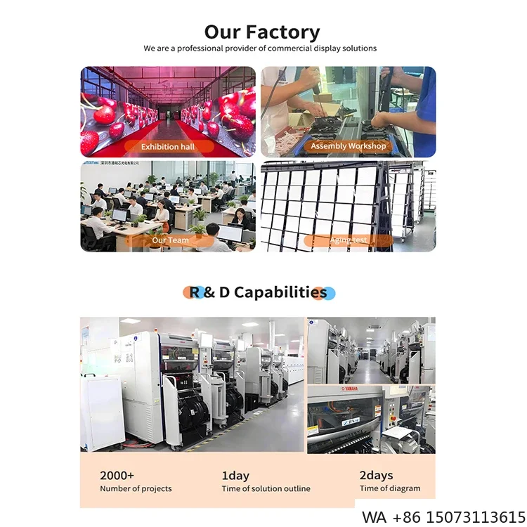 

Outdoor P4.81 LED Screen High Quality Waterproof 500x500mm Giant Stage Rental Wall Display