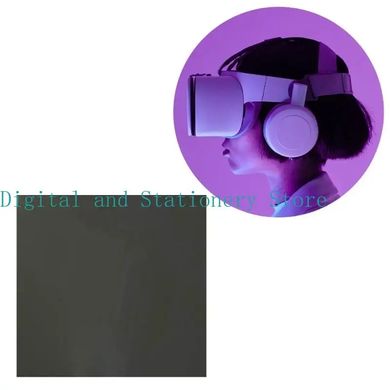 Y1ub 15x15cm/20x20cm horizontal filter terpolarisasi horizontal lembar LCD POLARIZER Film Pendidikan Fisika Polarisasi Filter