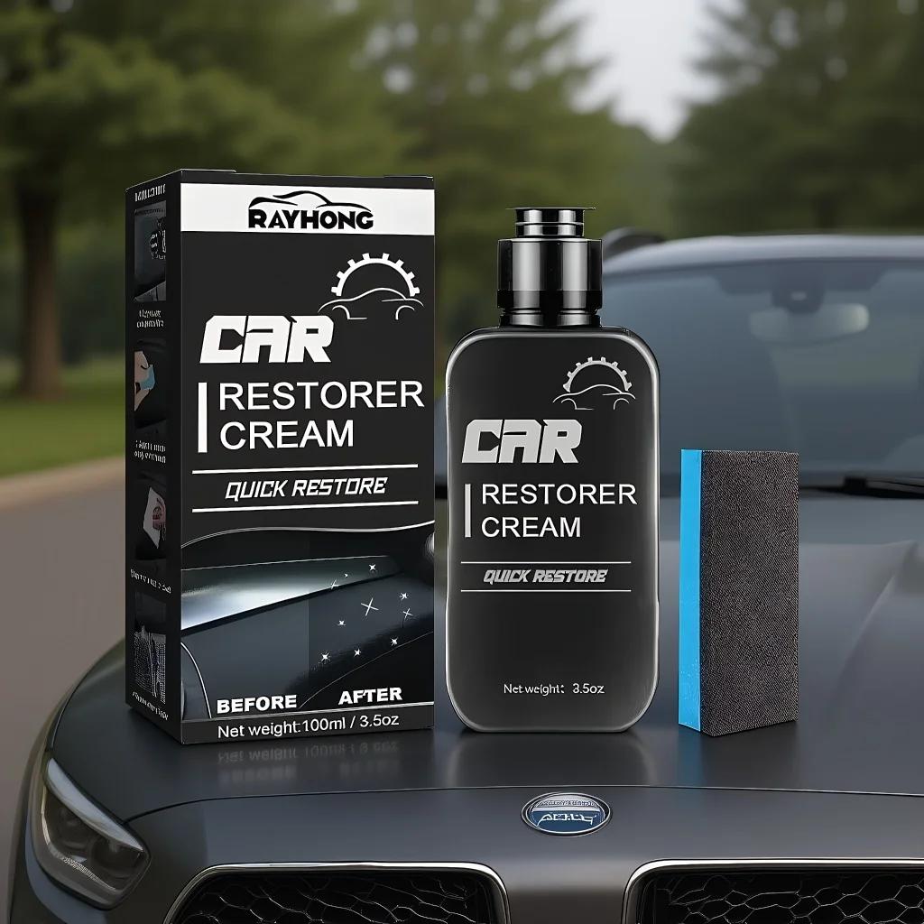 

​​100ml Motorcycle Car Restorer Cream - Quick Paste for Plastic & Leather Refurbishment​​
