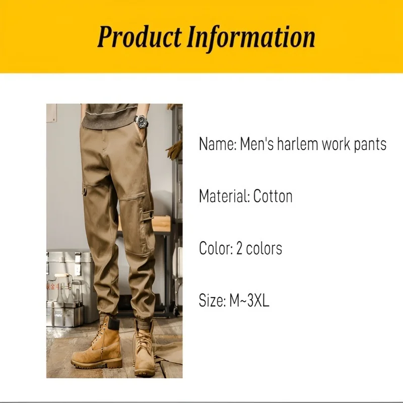 Korean Men's Harlem Work Abrasion