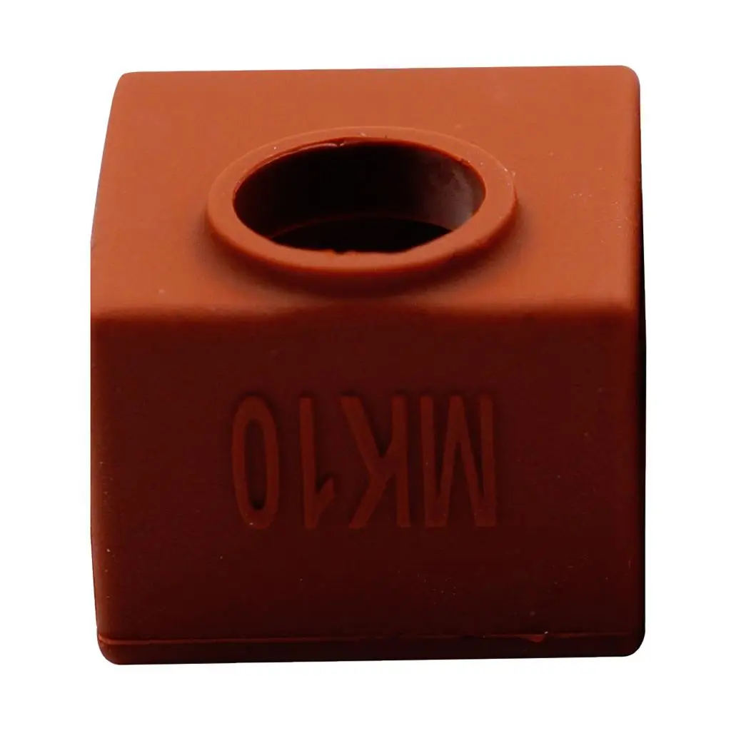 Silicone Socks Cover for MK10 Heat Block Case High Temperature Resistant 3D Printer Protection Sleeve
