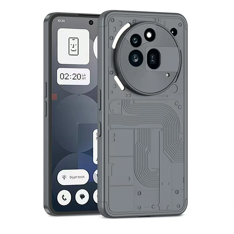 لا شيء الهاتف 3A برو A059P حالة للصدمات 3 في 1 الصلب الغطاء الخلفي ماتي جراب هاتف ل لا شيء الهاتف 3A برو 5G A059P 2025 #6