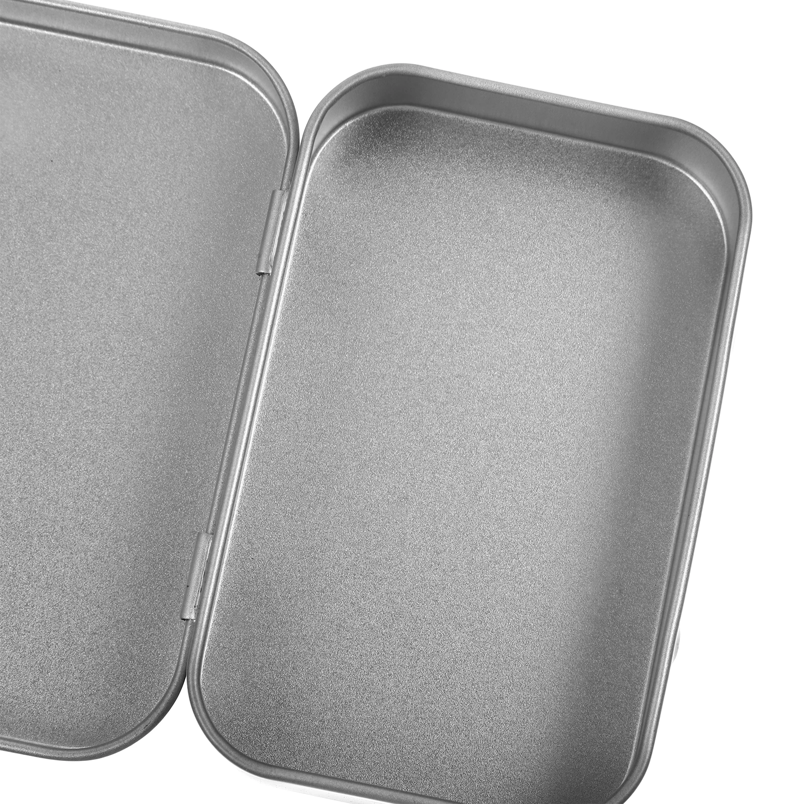 

5pcs Hinged Tinplate Multi-Functional Tin Candy Box Gift Container For Gum Cards Small Items Empty Tins Mini Storage Boxes