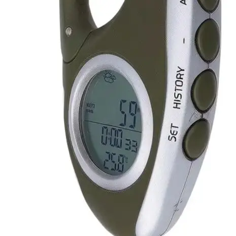 DS101 Handheld Digital Altimeter Barometer Thermometer For Compass Weather For Forecast Backlight ABS Portable Outdoor Hiking