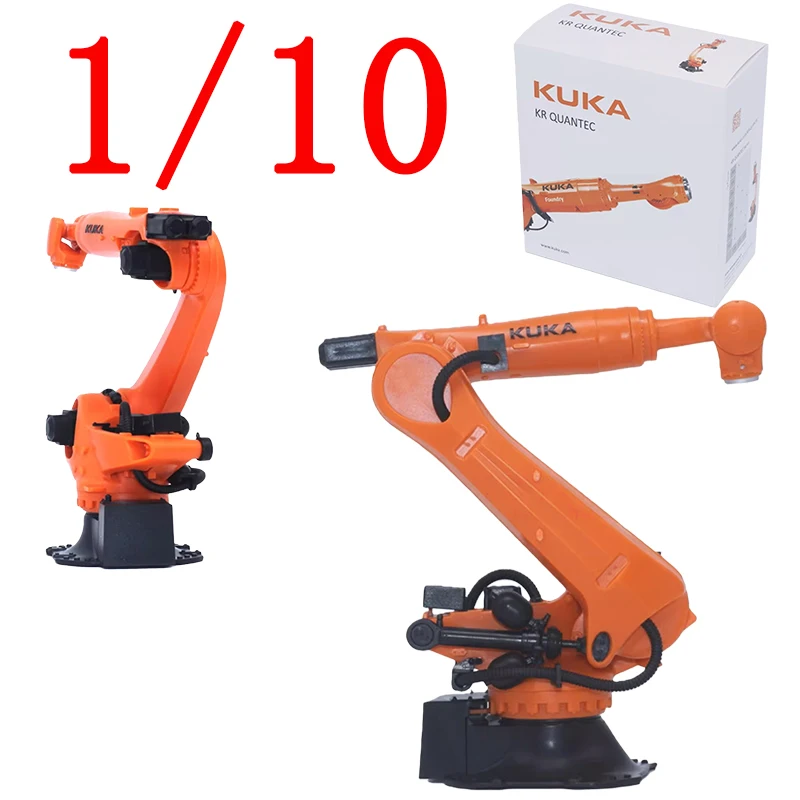 

MASTER Diecast 1/10 Scale Kuka Plastic Model Car Kuka KR QUANTEC Play with The Mechanical Arm Toy Boy Gift Box