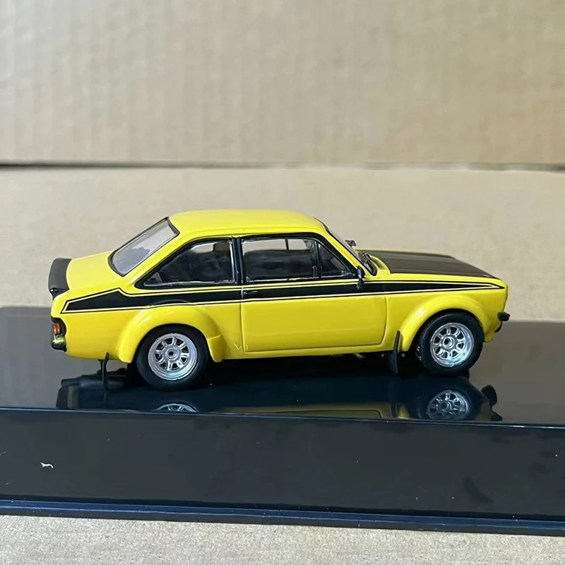 IXO-Alloy Diecast Car Model Brinquedos, Simulação Veículo, Presentes Colecionáveis, Lembrança, Ford Escort, MK 2, RS 1800, Escala 1:43, 1976