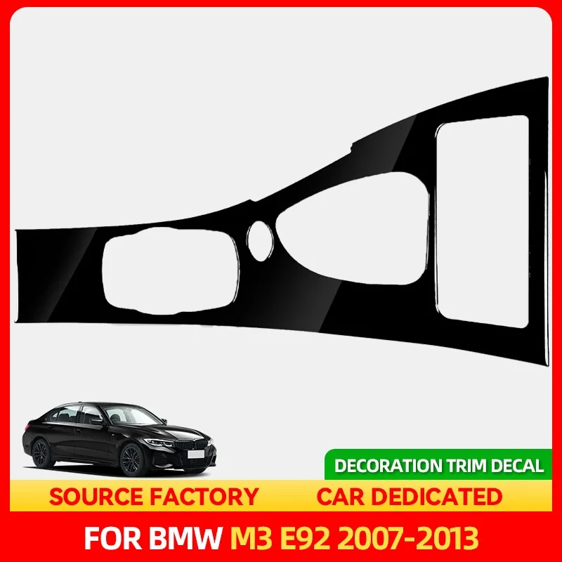 

Стайлинговые молдинги, горячая центральная консоль, украшение для переключения передач, наклейка для BMW M3 E92 2007 2008 2009 2010 2011 2012 2013, автомобильный Int