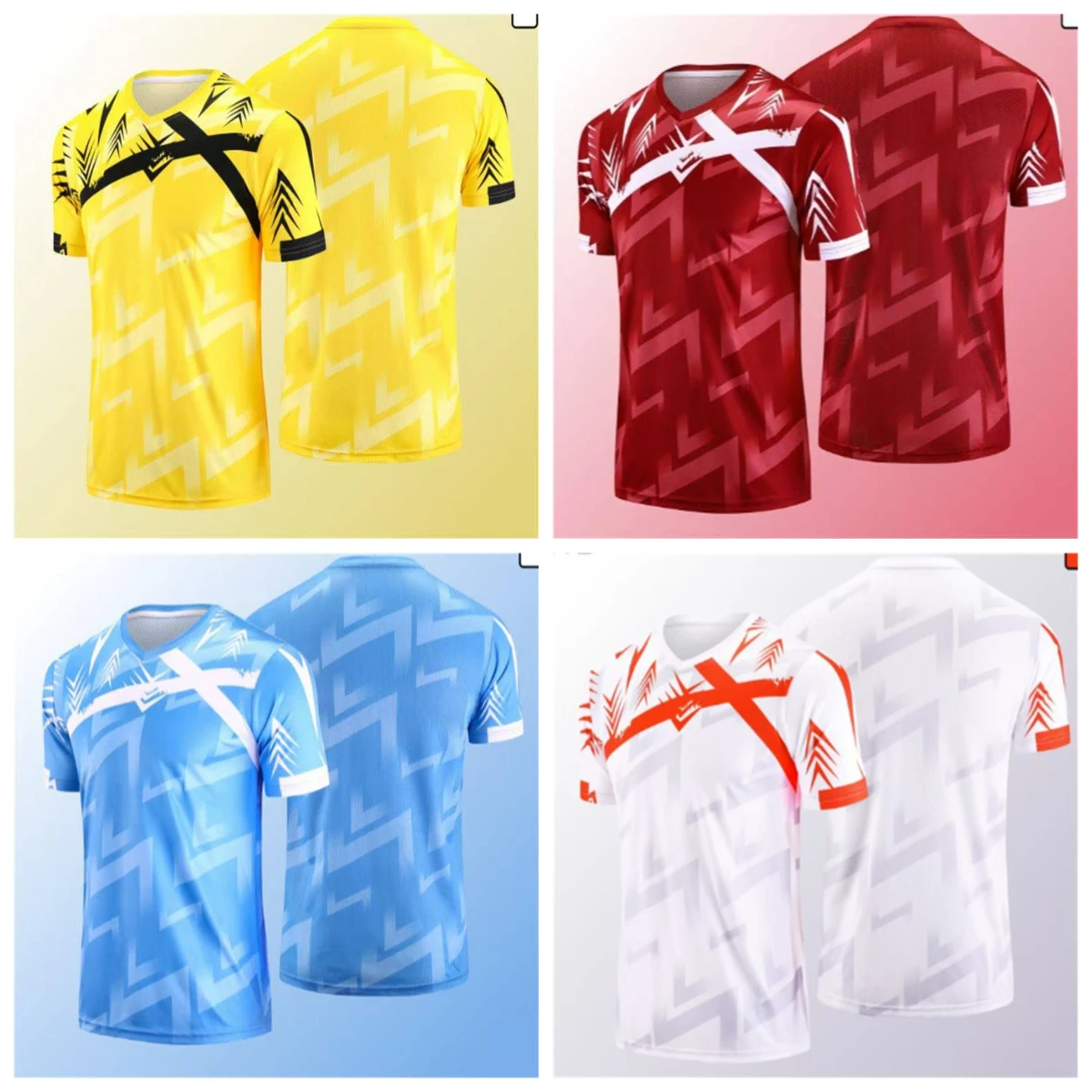 

2025 Summer Hot-selling New Football Jersey Quick-drying Comprehensive Training Jersey Football Outdoor Sports Quick-drying Top