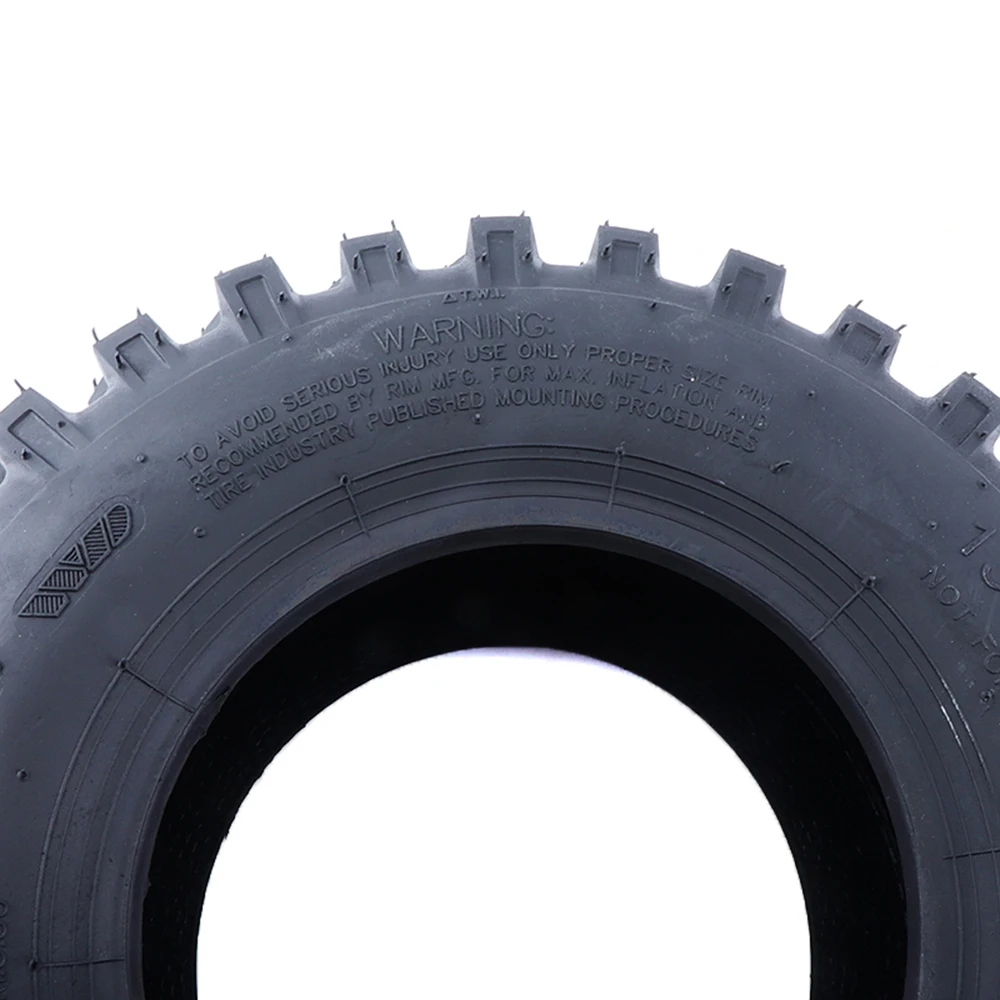 13x4.10-6 إطارات دون أنابيب 4.10-6 "4 PR إطار مفرغ مناسب لمنفاخ الثلج الثلج ATV الذهاب كارت رباعية 4 عجلات عربات التي تجرها الدواب أجزاء الدراجة الصغيرة