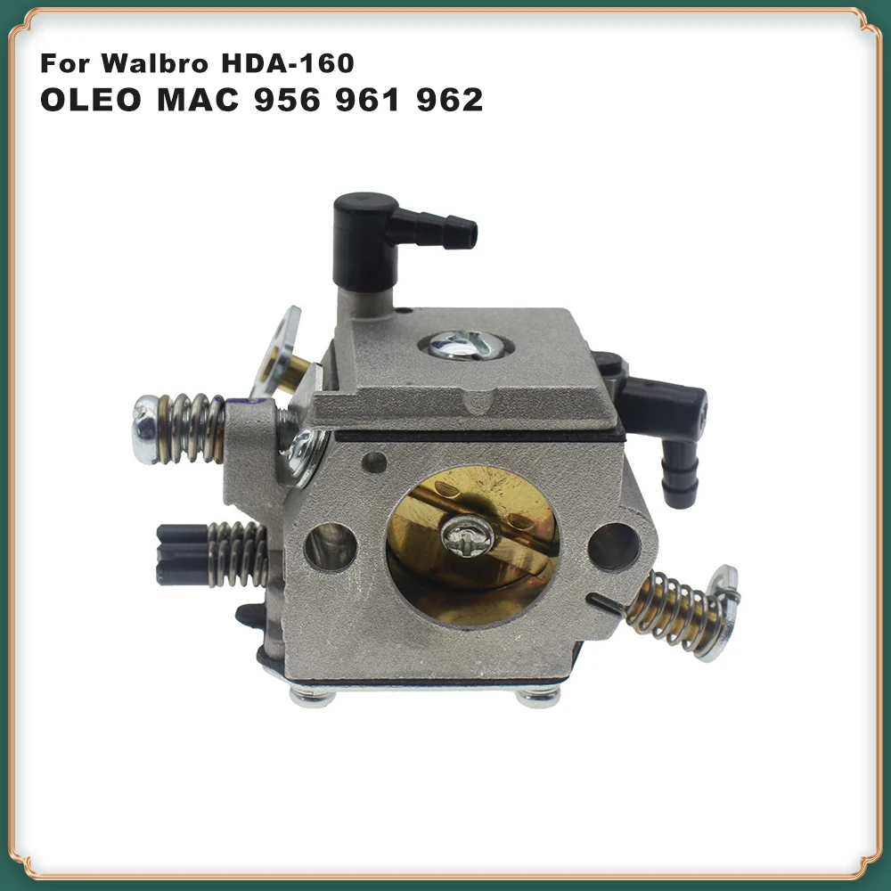 

Universal Chainsaw Carburetor Walbro HDA-160 - Compatible with OLEO MAC 956/961/962 and Efco 156/162 Models