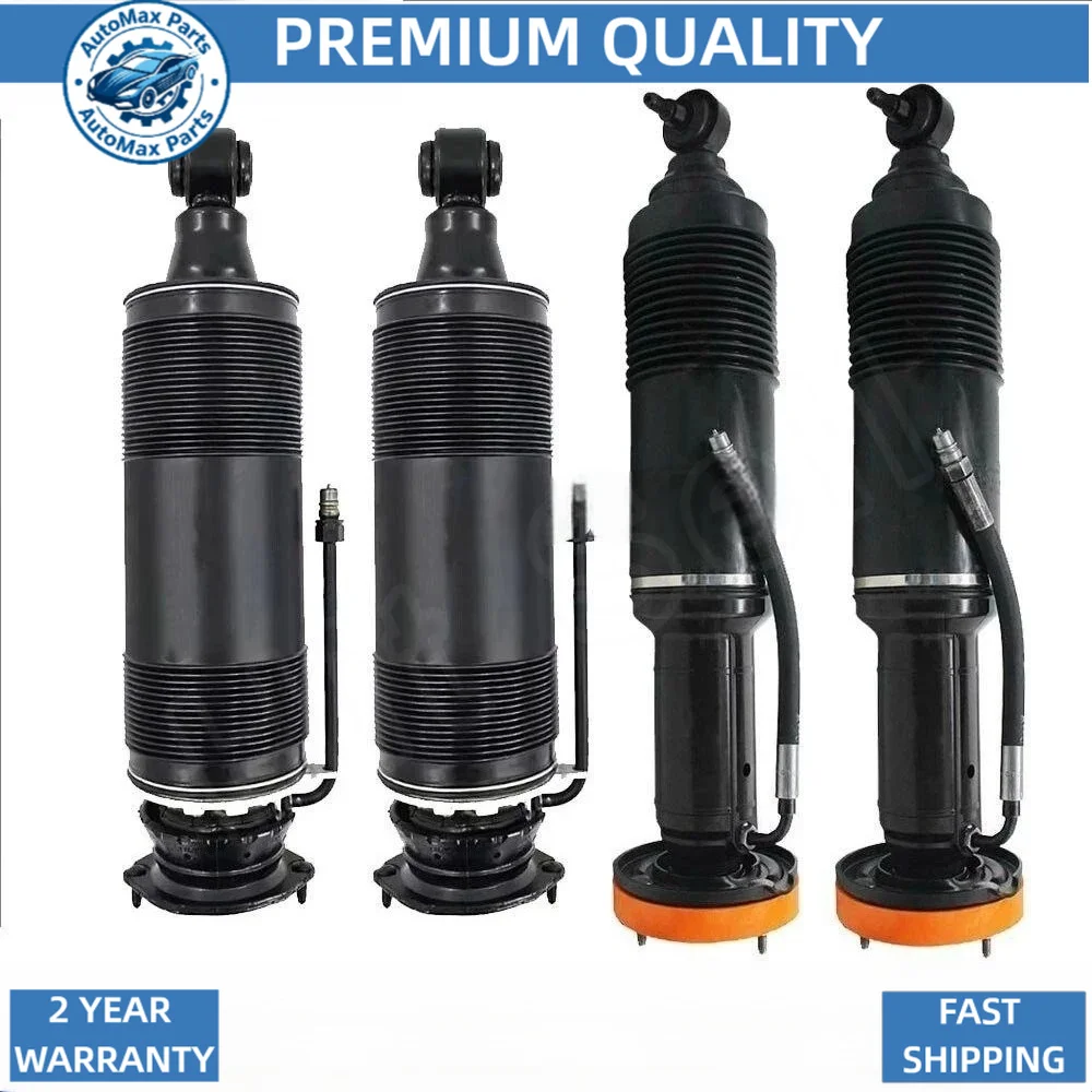 Front Rear For Mercedes R230 R230 SL500 SL550 SL600 SL55 SL63 SL65 ABC Hydraulic Shock Struts A2303200438 A2303205813