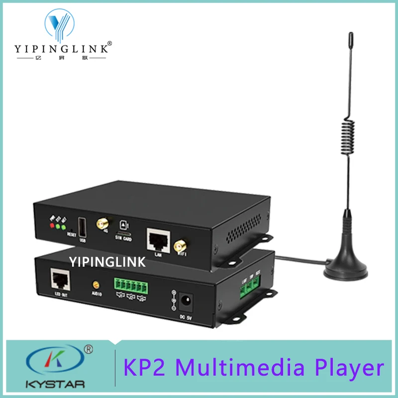 

Kystar KP2 Multimedia Player LED Controller Within 1.3 Million Pixels Multi Format And Multi Window Mixing