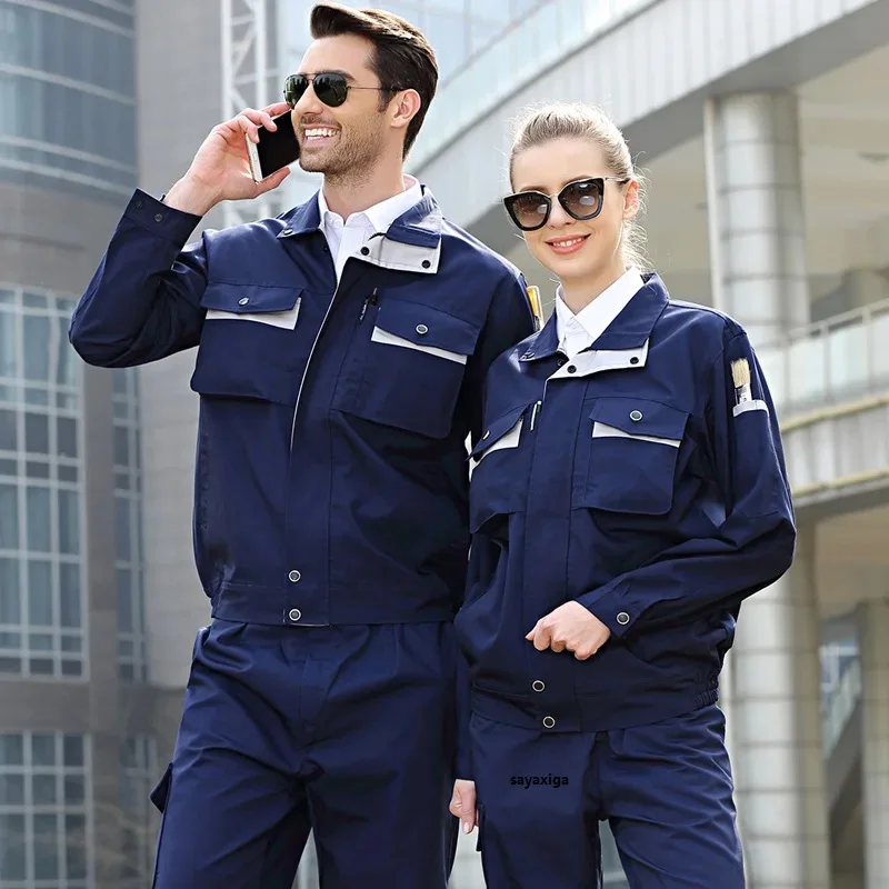 

Work Clothing For Men Workwear Mechanical Repairman Welding Suit Factory Uniform Work Clothes Long-sleeves Working Coveralls 4xl