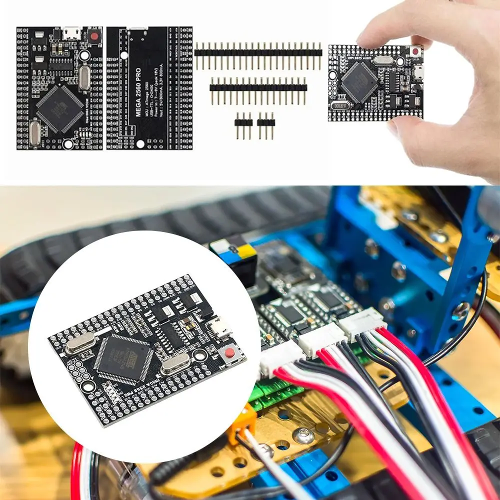 

Professional ATmega2560 Mega 2560 PRO Board CH340G Embed Electronic Development Board Type-C USB ATmega2560-16AU Board