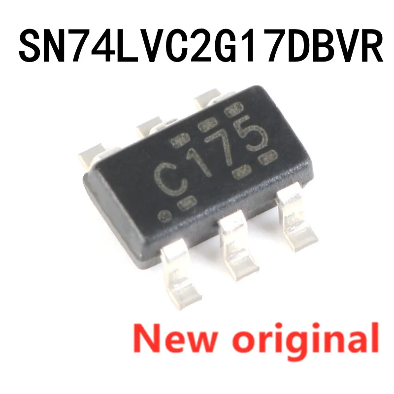 

10PCS New original SN74LVC2G17DBVR SN74LVC2G17 C17* SOT-23-6 Dual Schmitt trigger buffer Logic chip