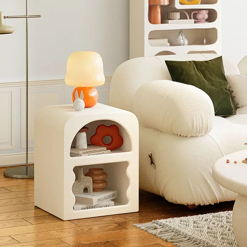 

Cute White Nordic Nightstand Storage Wooden Minimalist Bedside Table Drawers Table De Chevet Furniture