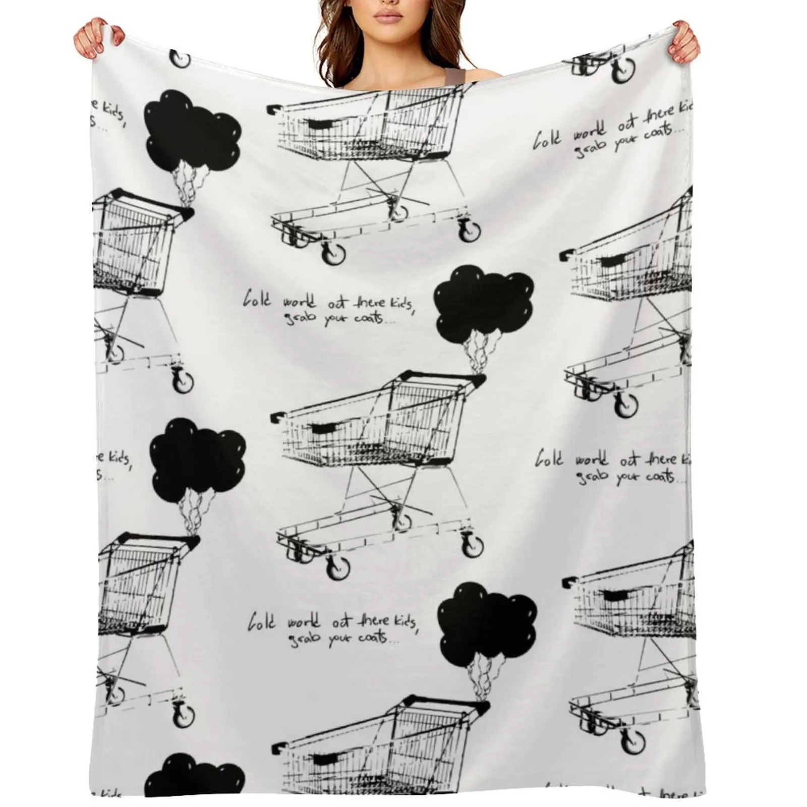 

NF Throw Blanket funny gift For Baby For Decorative Sofa Soft Blankets