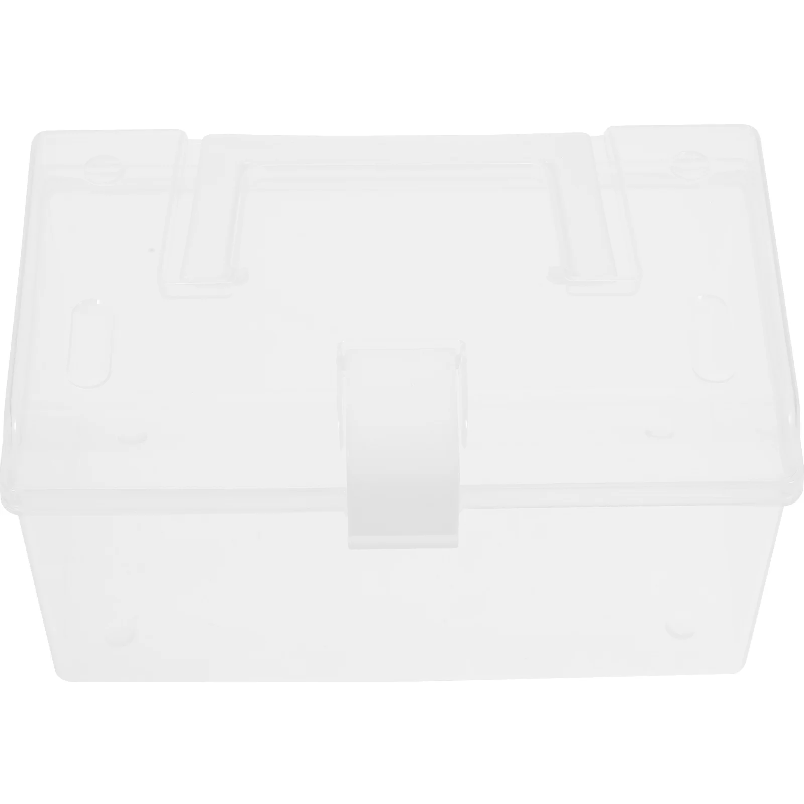 Portable Medicine Box Small Size Large Capacity Transparent Plastic First Aid Kit Container For Home Emergency Organizer