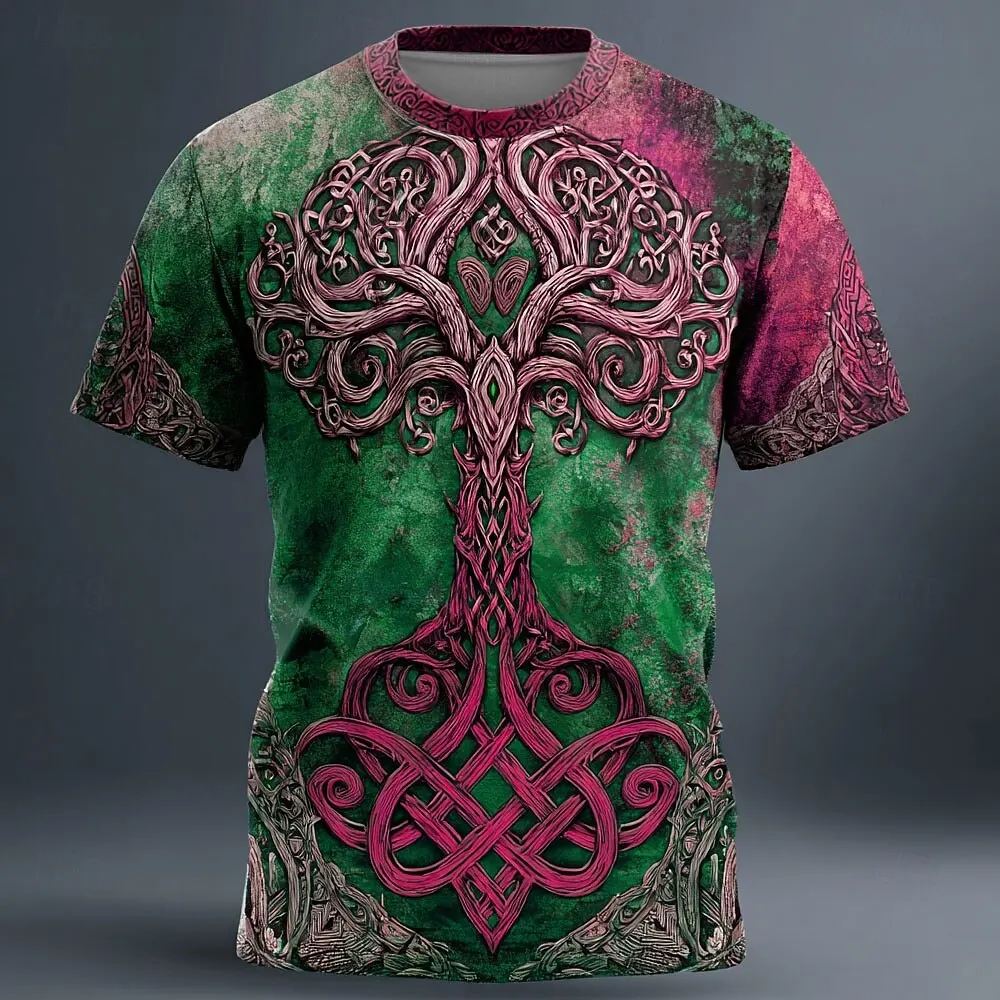 

Летние мужские новые повседневные топы с круглым вырезом и короткими рукавами, модная и интересная футболка с 3D-печатью для вечеринки и праздника