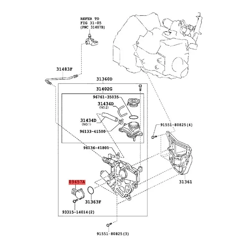 Simple 5X 89457-52010 Car Clutch TPS Sensor Throttle Position Sensor For Toyota Corolla Yaris 2001-2014 192300-2130 192300-2100