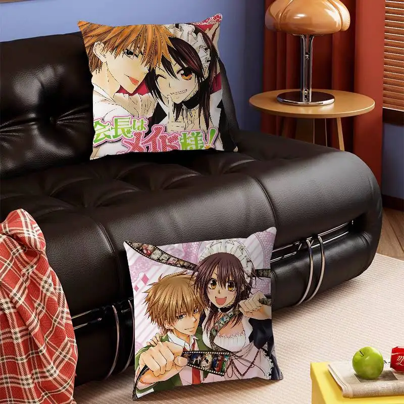 

Наволочка для японского аниме Maid SamaS, съемный моющийся чехол для подушки – всесезонный мягкий лен