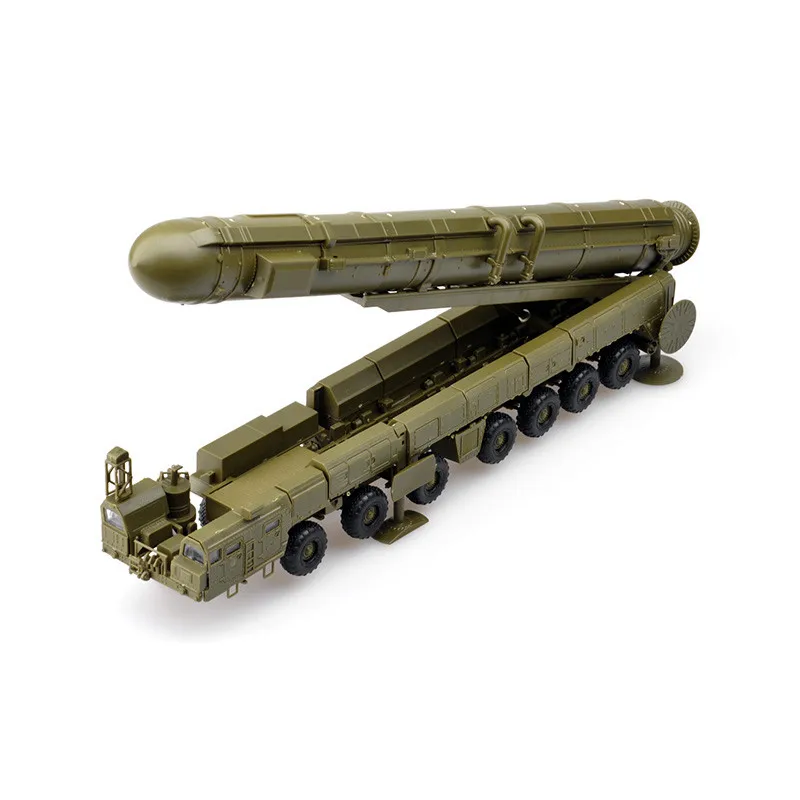 

4D 1/72 Russia RT-2PM Intercontinental Missile Launch Vehicle Assembly Puzzle Model SS-25 Sickle Military Educational Toys