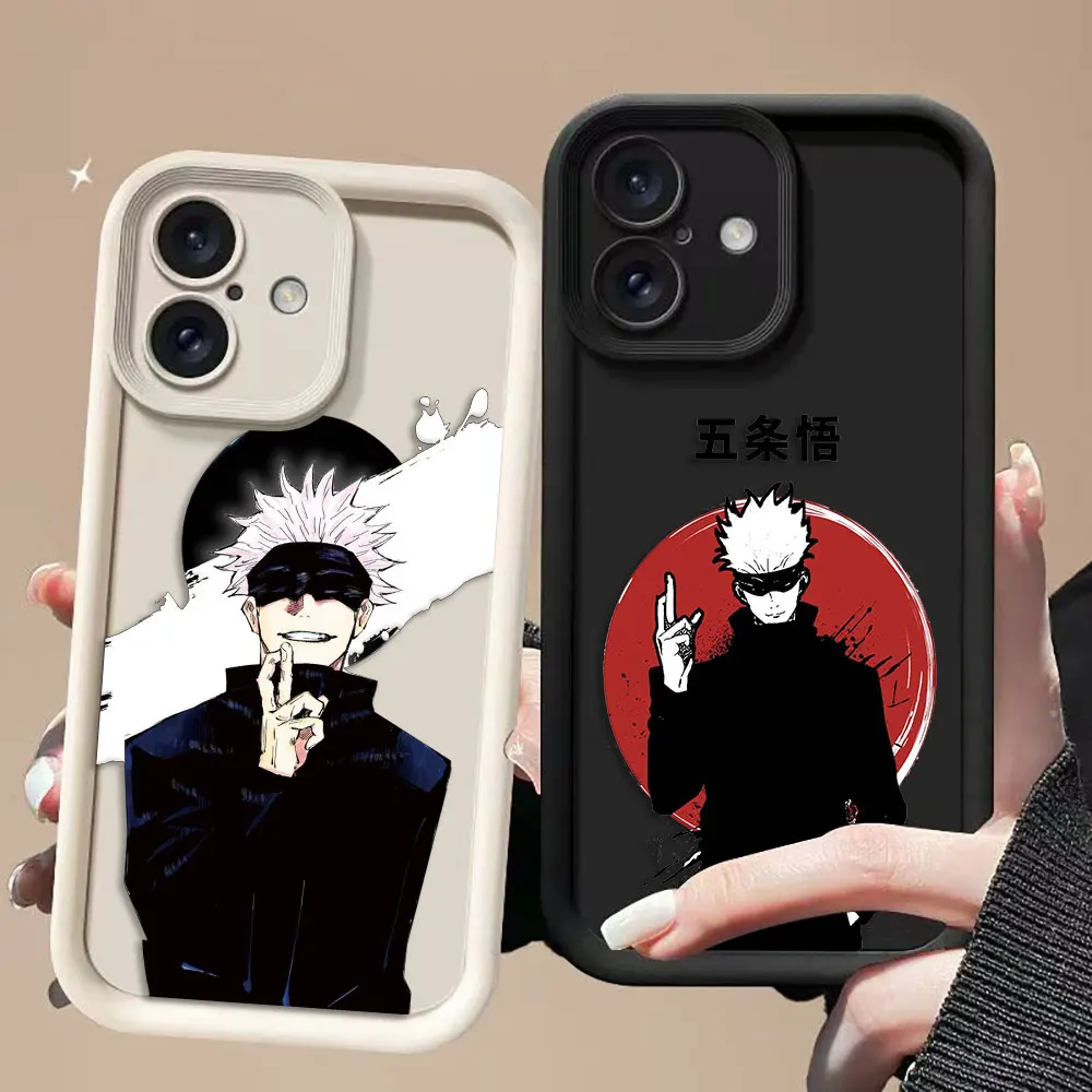 

Jujutsu Kaisen Gojo Satoru Cover Phone Case For Samsung Galaxy F06 S20 S21 S22 S23 S24 FE S25 NOTE 20 PLUS ULTRA 3D TPU Case