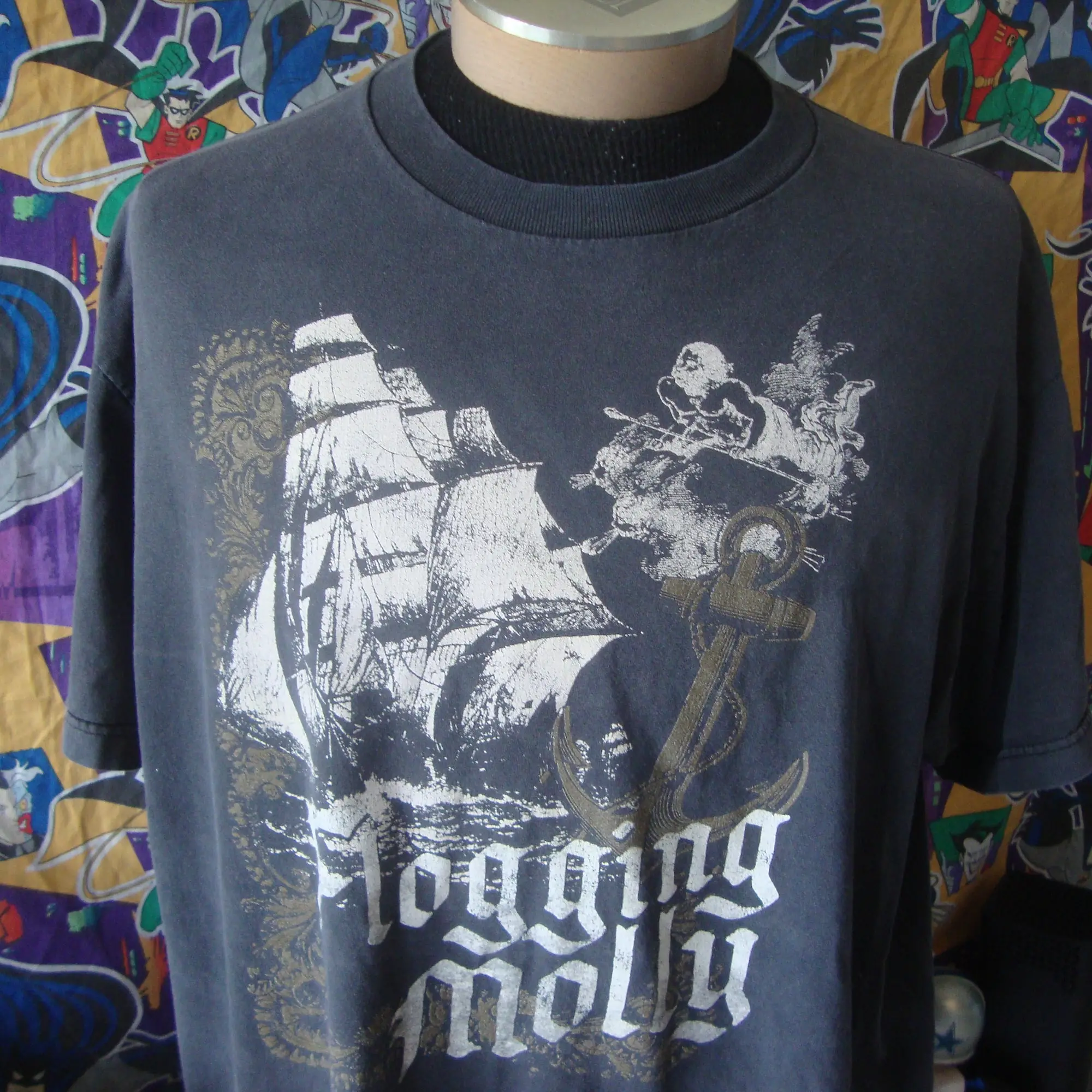 Vintage Flogging Molly Concert Tour T Shirt XL