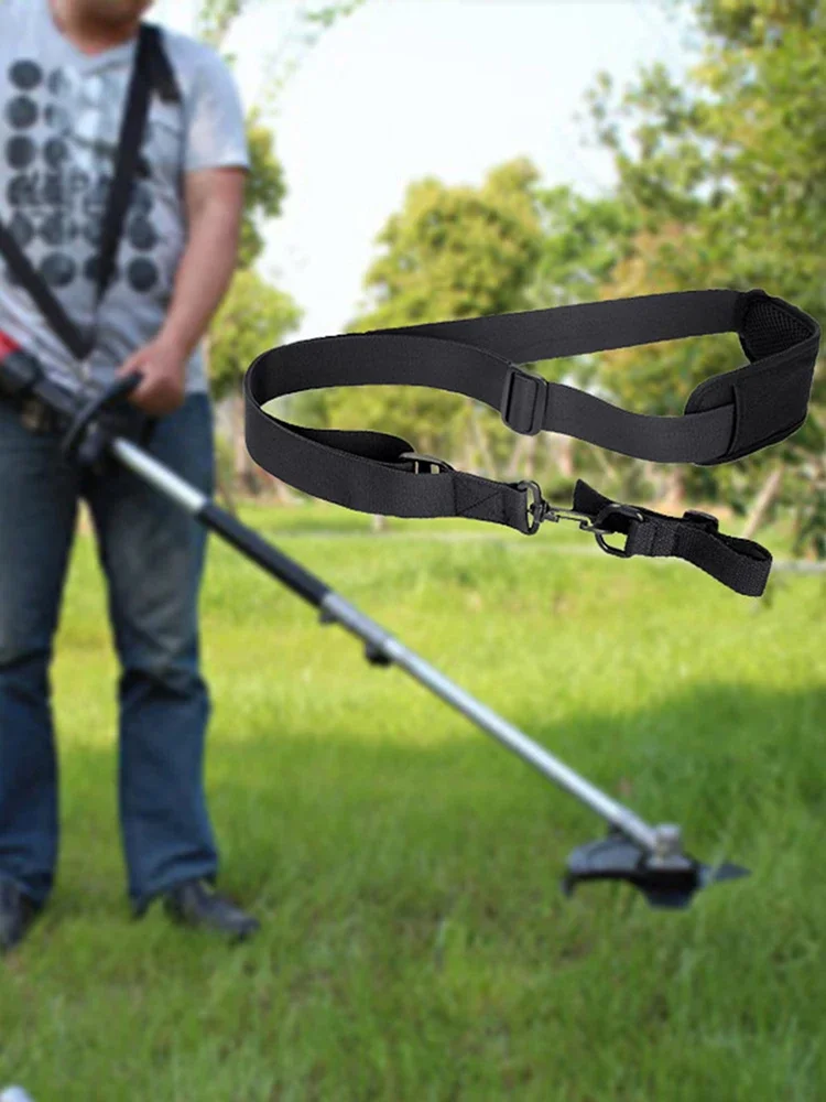 Universal Trimmer Shoulder Strap Comfortable Garden Yard Lawn Mower Grass Brush Cutter Belt Adjustable Length Harness