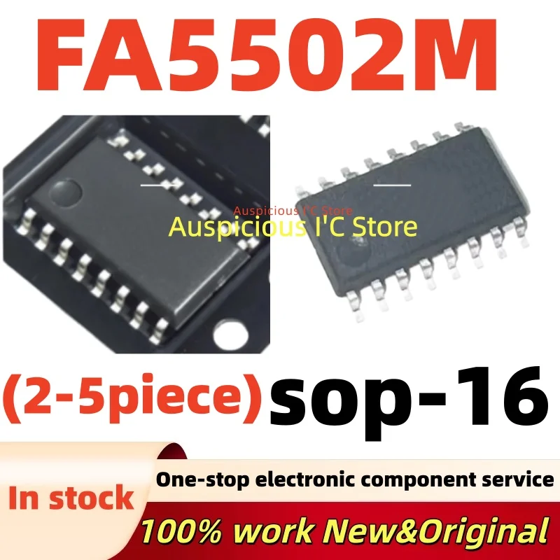 (2-5PCS)100% NEW FA5502M 5502M sop-16