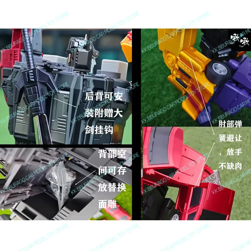 QQT Toys Liberation Packege مع Fanstoys Mennasor Ft-31 إطار كبير الهيكل العظمي ترقية عدة مجموعات نموذج الإكسسوارات أرقام #3