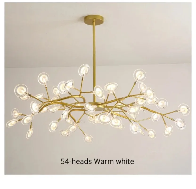 Modern Branches LED Ceiling Chandelier Stylish for Living Dinning Room Bedroom Pendant Lamp Home Decor Lusters Luminaires