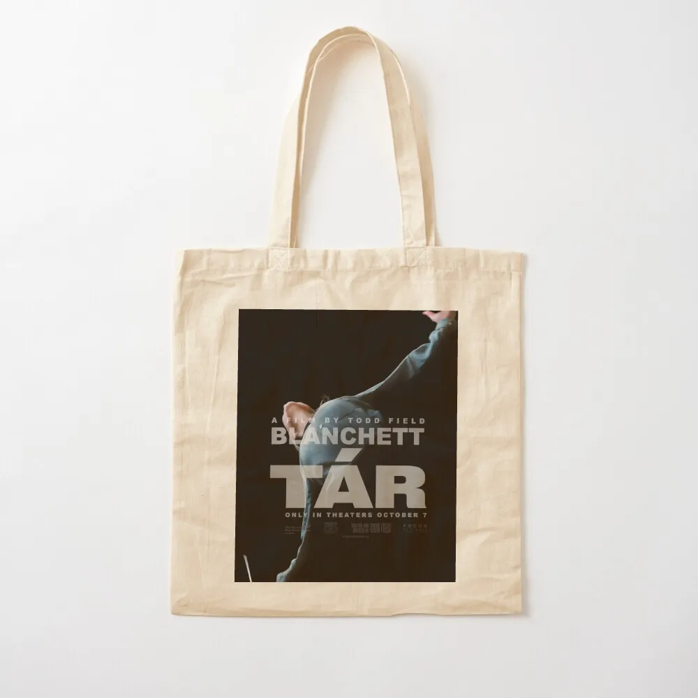 

TáR Movie Poster Cate Blanchett Tote Bag Reusable bags hand bag ladies Canvas Tote Bag