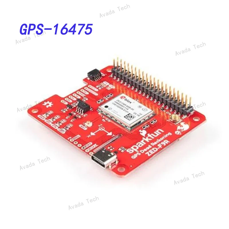 

Avada Tech GPS-16475 Raspberry Pi HAT/Add-on Board SparkFun GPS-RTK Dead Reckoning pHAT for Raspberry Pi