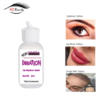 ใหม่ล่าสุดอุปกรณ์สัก Ultra Duration Lip Liquid รองระหว่างการดูแลถาวรแต่งหน้า Microblading Lip Tattoo Supplies